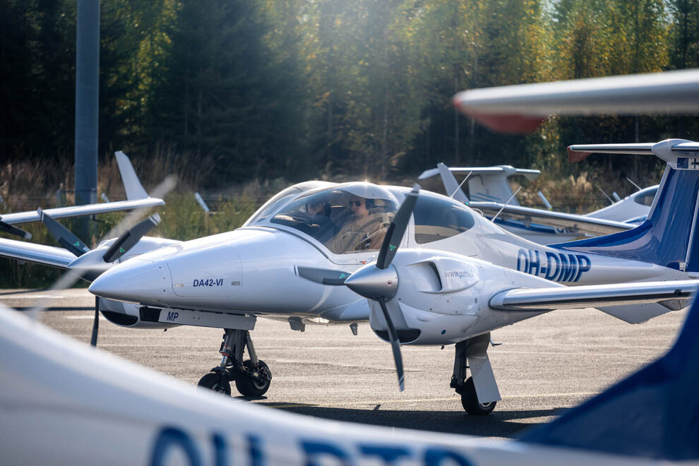 Aviones de Patria Pilot Training.