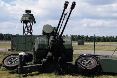 Batería de defensa aérea, Rheinmetall Skynex.