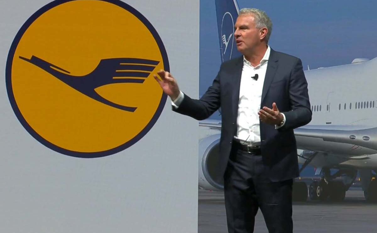 Carsten Spohr, presidente de Lufthansa.