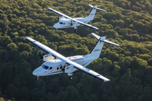 Cessna ofrece el SkyCourier en versión de pasaje y carga y un kit de conversión rápida entre ambas.