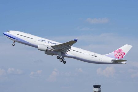 Airbus A330 que China Airlines sustituirá con Boeing 787.