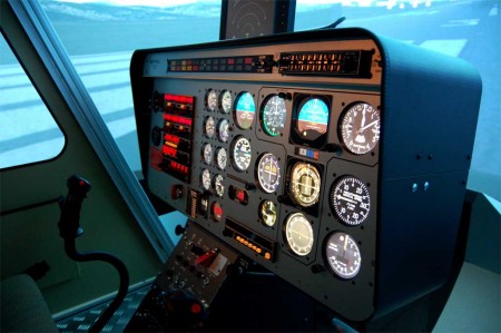 Entrol ha vendido a Capital Air un simulador FNTPII del Bell 206