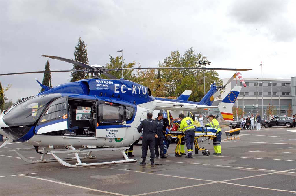 Los helicópteros sanitarios podrían quedarse en tierra a partir del 28 de octubre