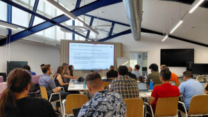 Algunos de los participantes en la evaluación operativa de iTEC SkyNex.