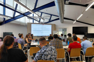 Algunos de los participantes en la evaluación operativa de iTEC SkyNex.