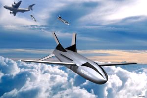 Los drones del FCAS podrán ser transportados en aviones como el A400M hasta una zona de seguridad, para su lanzamiento en vuelo e integrarse en la misión de combate.