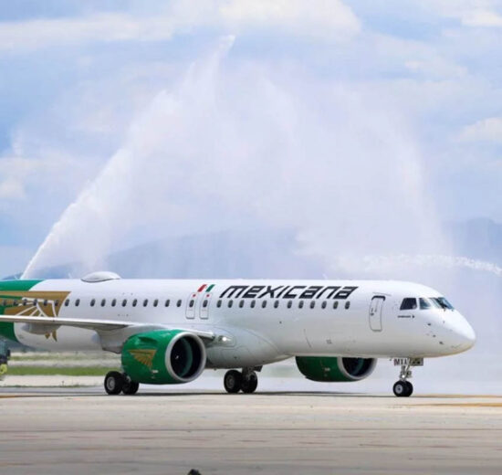 En el último trimestre de 2025, Embraer entregó dos E195-E2 a Mexicana.