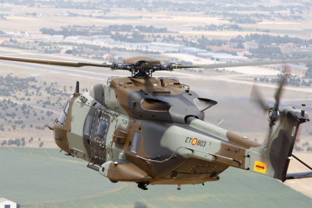 Los 22 NH90 para el Ejército español serán ensamblados y certificados por la planta de Airbus Helicopters en Albacete.