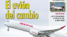 Iberia y su nuevo Airbus A350 protagonizan nuestra portada de este mes.