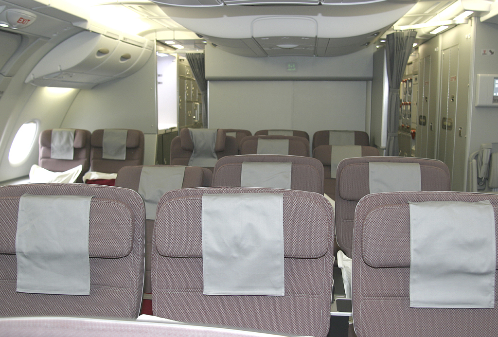 Asientos de Turista Superior en el A380 de Qantas