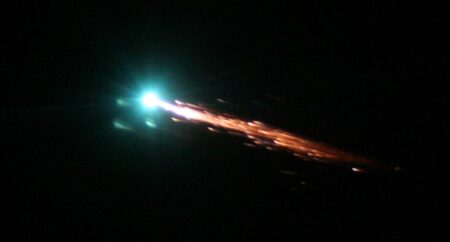 Reentrada atmosférica y destrucción de una nave ATV de suministro a la ISS.
